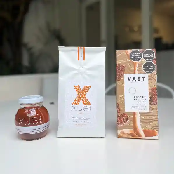 Kit Regalo Café Origen + Barra De Chocolate Y Miel – Regalo Xue