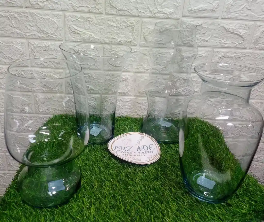 Jarrones O Floreros Grandes En Cristal