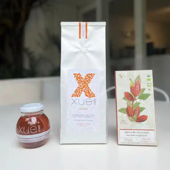Kit Regalo Café Origen + Chocolate Y Miel – Kit Regalo Xue
