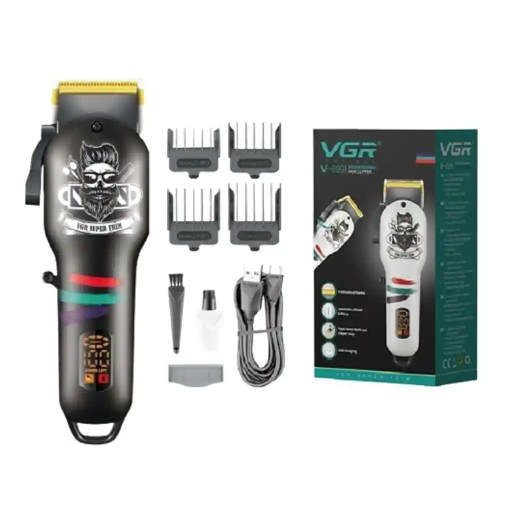 Máquina Peluquera Profesional Inalámbrica Vgr - 699