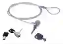 Guaya De Seguridad Con 2 Llaves Para Portátil Monitor
