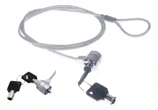 Guaya De Seguridad Con 2 Llaves Para Portátil Monitor
