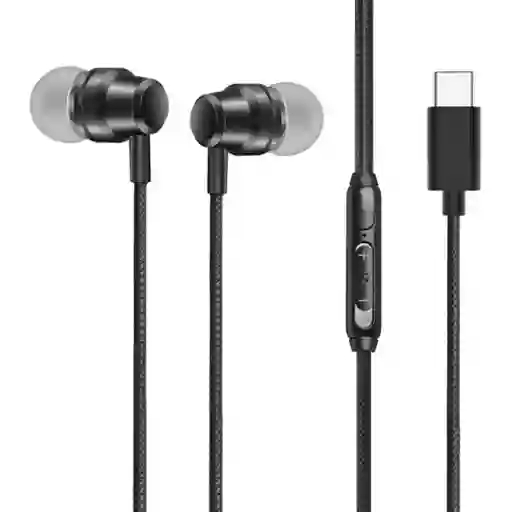 Audifono Esenses Eb 500 Tipo C Negro