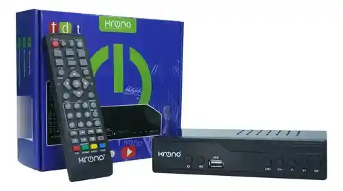 Decodificador Tdt Krono Digital Hdmi Rca Usb Con Control Remoto