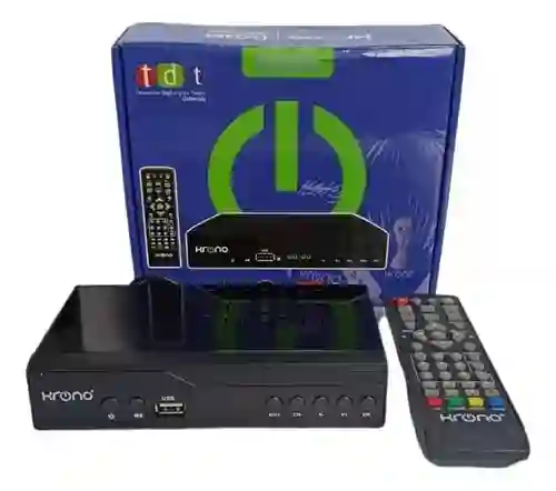 Decodificador Tdt Krono Digital Hdmi Rca Usb Con Control Remoto