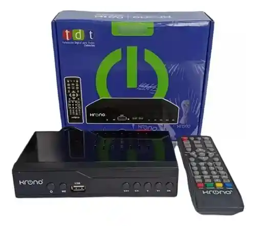 Decodificador Tdt Krono Digital Hdmi Rca Usb Con Control Remoto