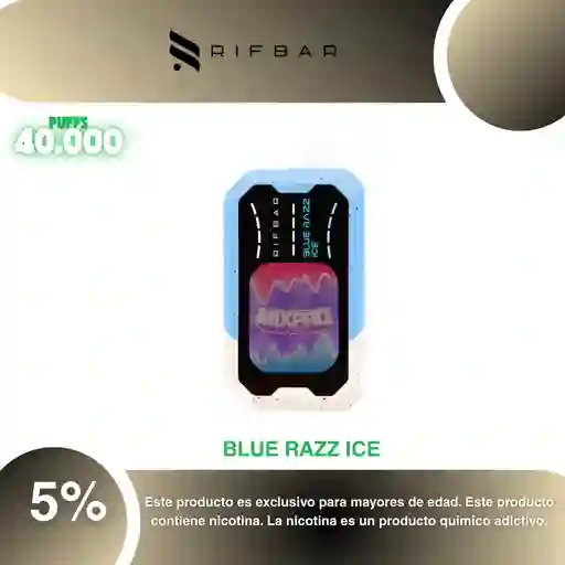 Vape Rifbar Mixpro 40.000 Pufs, Blue Razz Ice 5%