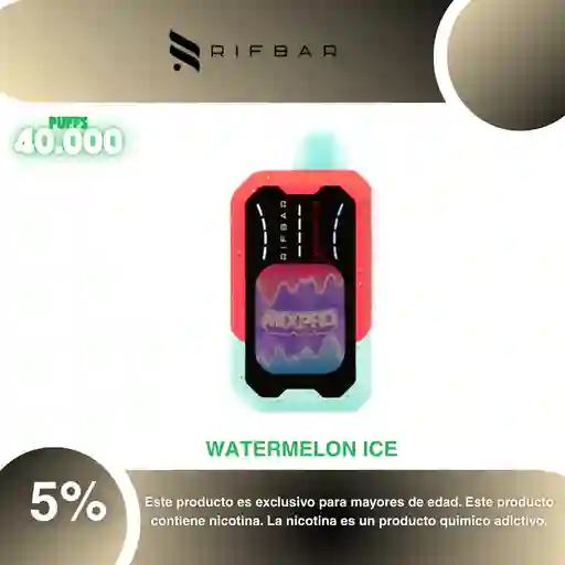 Vape Rifbar Mixpro 40.000 Pufs, Watermelon Ice 5%