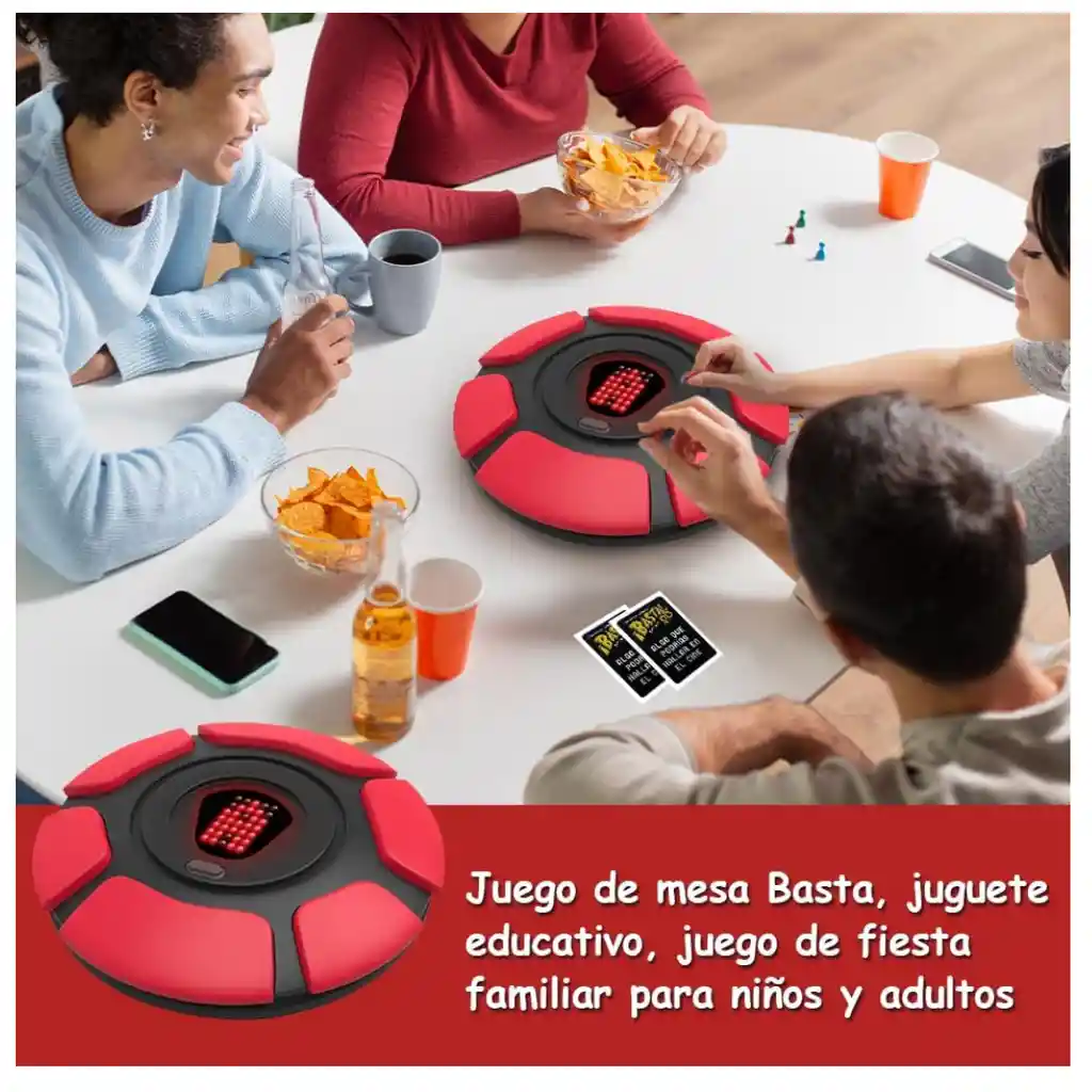 Juego De Mesa Basta 2.0 Familiar Electrónico