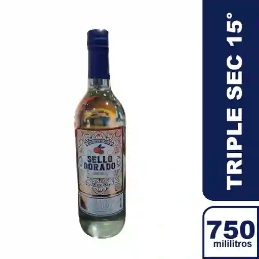 Triple Sec Sello Dorado 750ml	