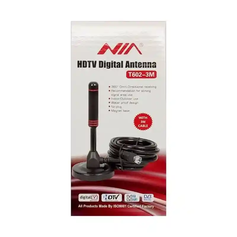Antena Digital Nia T602-3m