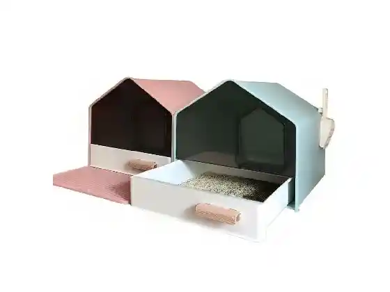 Arenera Casa Meow Colores Surtidos Tamaño 45x46x41 Cm