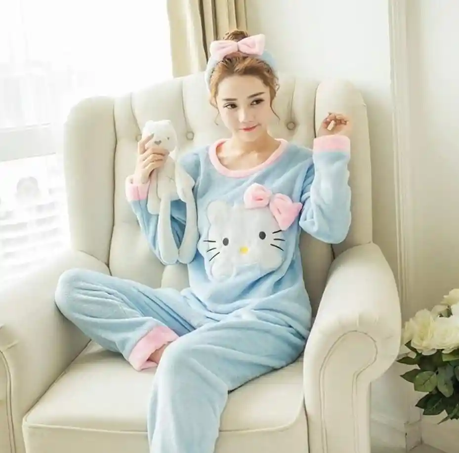 Pijama Térmica Hello Kitty Talla Única Adulto