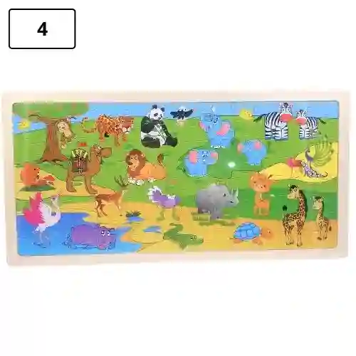 Rompecabezas Grande No. 4 - Safari