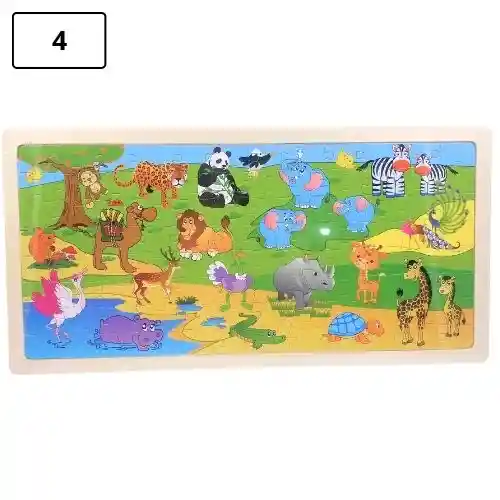 Rompecabezas Grande No. 4 - Safari