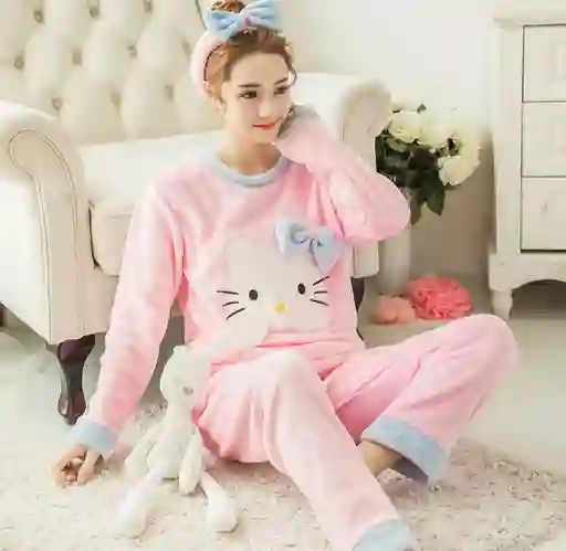 Pijama Térmica Hello Kitty Talla Única Adulto
