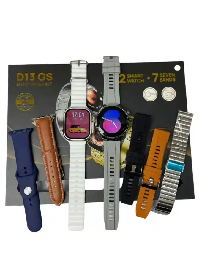 Reloj Inteligente Duo Smartwatch D13 Gs Con Pulseras Intercambiables Y Funciones Avanzadas