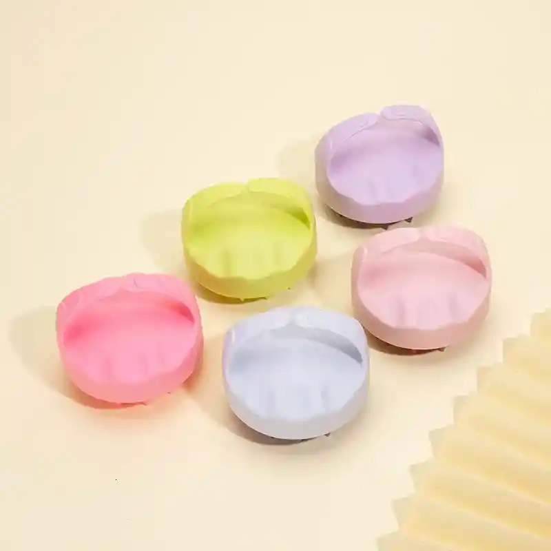 Cepillo Masajeador Capilar De Silicona Para Cabello Cuero Cabelludo