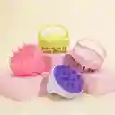 Cepillo Masajeador Capilar De Silicona Para Cabello Cuero Cabelludo