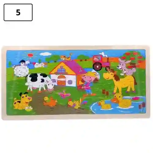 Rompecabezas Grande No. 5 - Granja 2