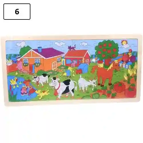 Rompecabezas Grande No. 6 - Granja 3