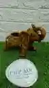Matera Elefante De Cerámica Mediana