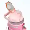 Termo Sttriker 2l Agua Bolso + Funda Maleta Motivacional Rosa