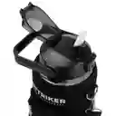 Termo Sttriker 2l Agua Bolso + Funda Maleta Motivacional Negro