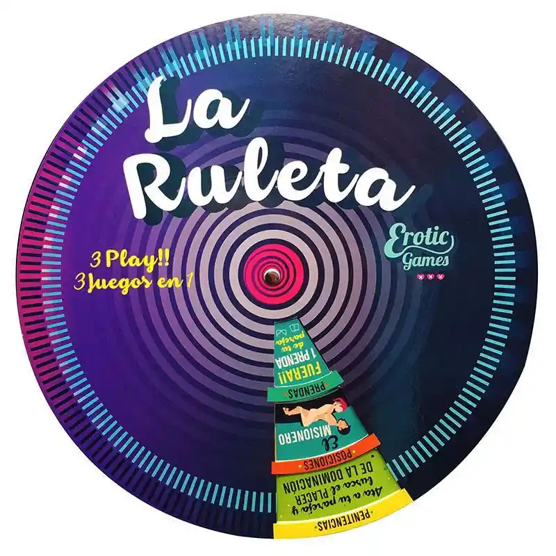 Juego Erótico De Mesa – La Ruleta Erótica 3 Play