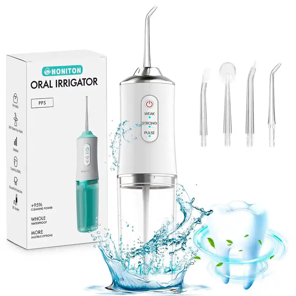 Irrigador Oral Recargable Limpieza Dental Cuidado Bucal Ipx7