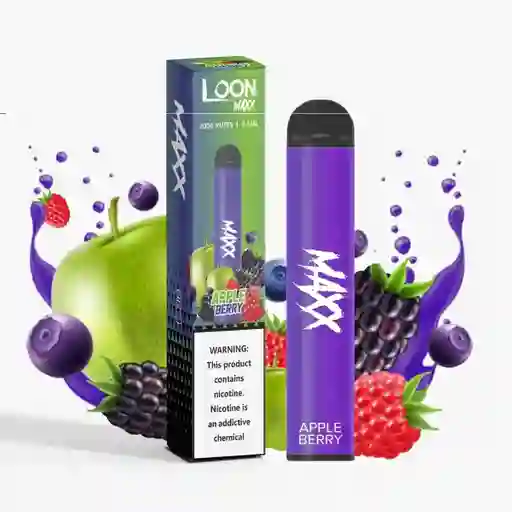 Loon Max 2.000 Pufs, Apple Berry 6%