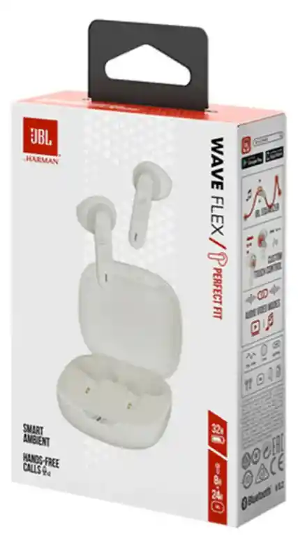 Audífonos In-ear Jbl Wave Flex Inalambrico Con Bluetooth