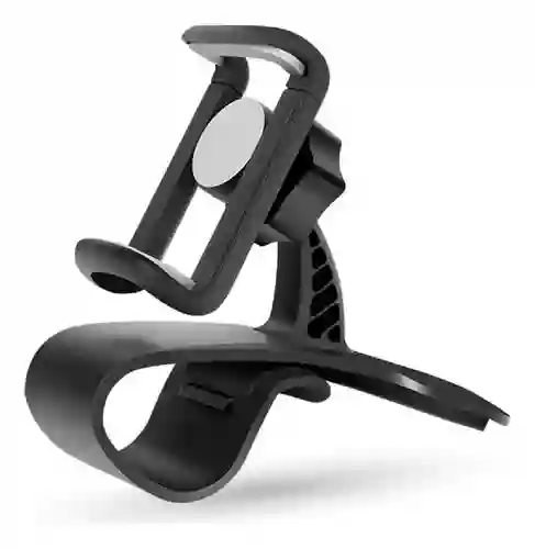 Soporte Celular Para Carro Tipo Clip Universal Timón Millare Antideslizante Ajuste Rápido Compatible