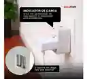 Adaptador Enchufe Universal 2 Puertos Usb Internacional