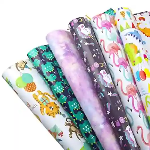 Papel Regalo Motivos Primavera Pliego