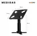 Soporte Base Ajustable Laptop Tablet 360° Aluminio Base Ergonómica Retráctil Altura 43cm Portátil
