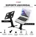 Soporte Base Ajustable Laptop Tablet 360° Aluminio Base Ergonómica Retráctil Altura 43cm Portátil