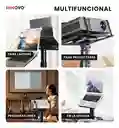 Soporte Base Ajustable Laptop Tablet 360° Aluminio Base Ergonómica Retráctil Altura 43cm Portátil