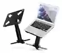 Soporte Base Ajustable Laptop Tablet 360° Aluminio Base Ergonómica Retráctil Altura 43cm Portátil