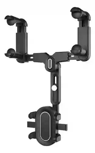 Soporte Celular Retrovisor Carro 360° Ajustable Practico Universal