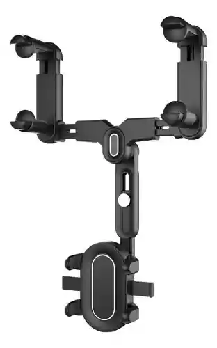 Soporte Celular Retrovisor Carro 360° Ajustable Practico Universal