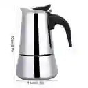 Cafetera Italiana Espresso Maker 9 Tazas Acero Inoxidable