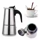 Cafetera Italiana Espresso Maker 9 Tazas Acero Inoxidable