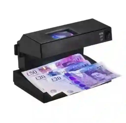 Maquina Detector Probador Revisar Billetes Dinero Falsos