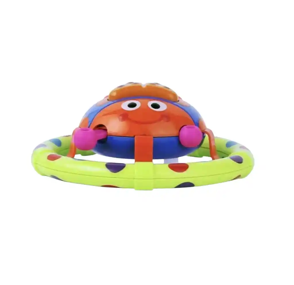 Sonajero Didactico Mariquita Luces Sonido Estimulacion Niños