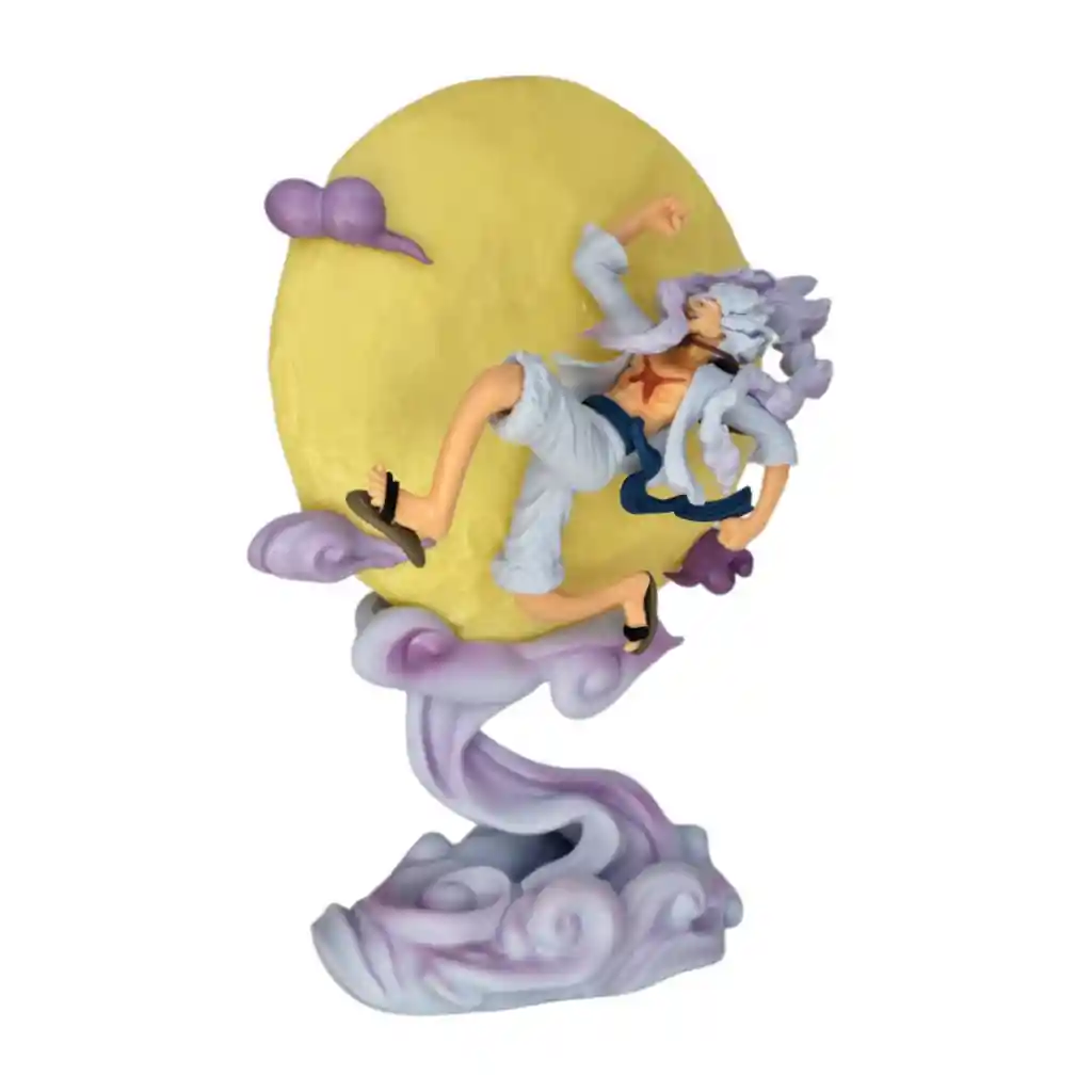 Figura Tipo Lampara Luffy Gear 5 Luna 30 Cm- One Piece