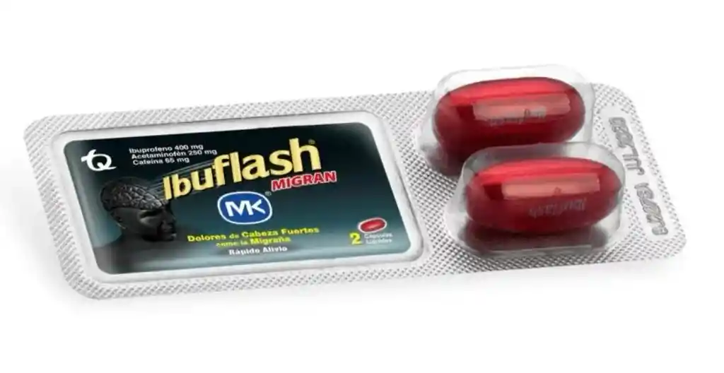 Ibuflash Migran Blister X 2 Capsulas