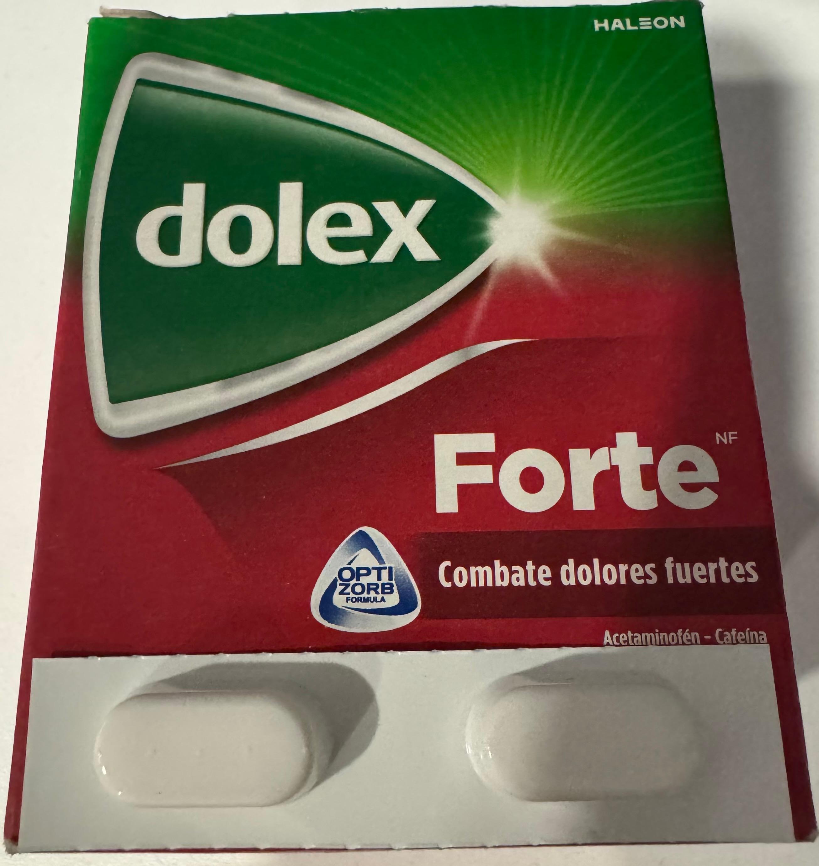 Dolex Forte Blister X 2 Tabletas - Rappi