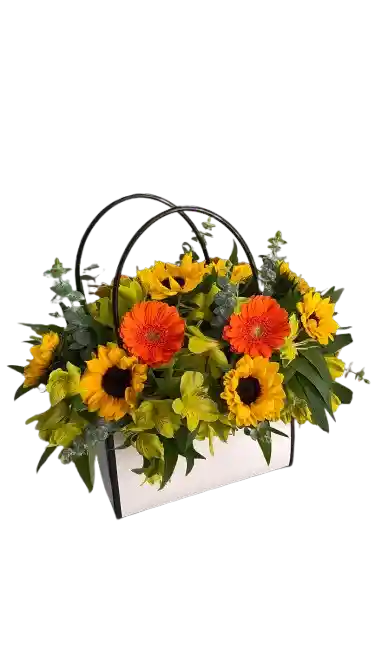 Bolso Floral Girasolado