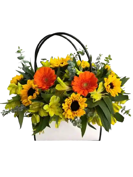 Bolso Floral Girasolado